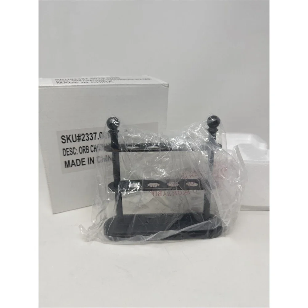 Restoration Hardware 4 Slot Oil Rubbed Bronze Toothbrush Holder Counter Display